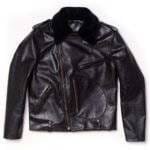 Moto Jacket Fur Collar