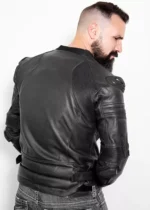Motorcycle Armored Leather Jacket 3