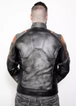 Motorcycle Armoured Leather Jacket 3