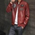 Buy Motorcycle Winter Leather Jacket - Free Shipping