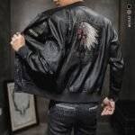 Buy Motorcycle Winter Leather Jacket - Free Shipping 3