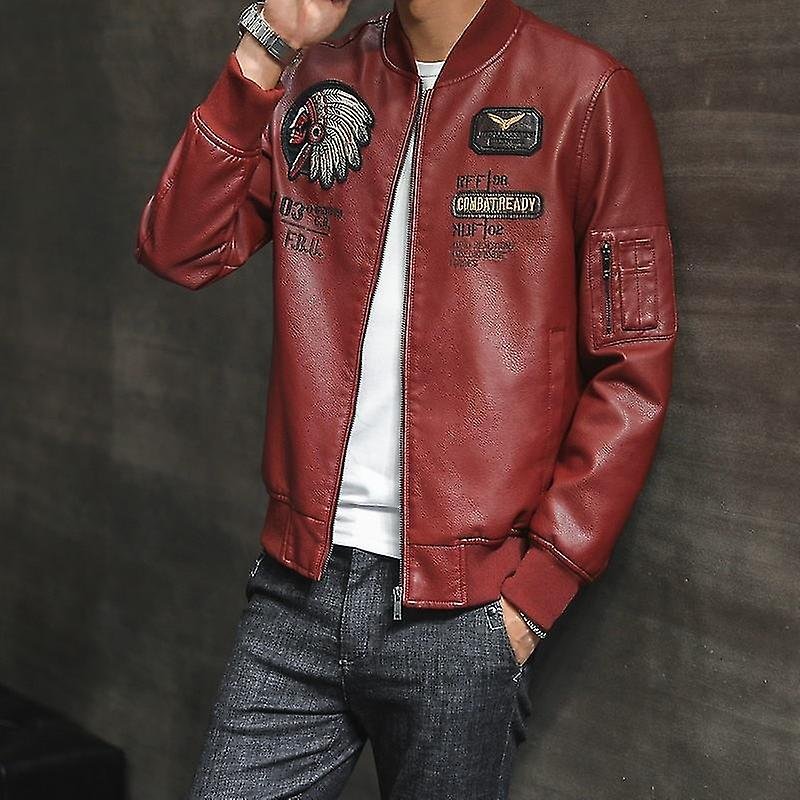 Buy Motorcycle Winter Leather Jacket - Free Shipping