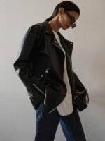 Oversized Biker Jacket