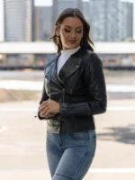 Oversized Biker Leather Jacket 3