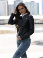 Oversized Biker Leather Jacket 4