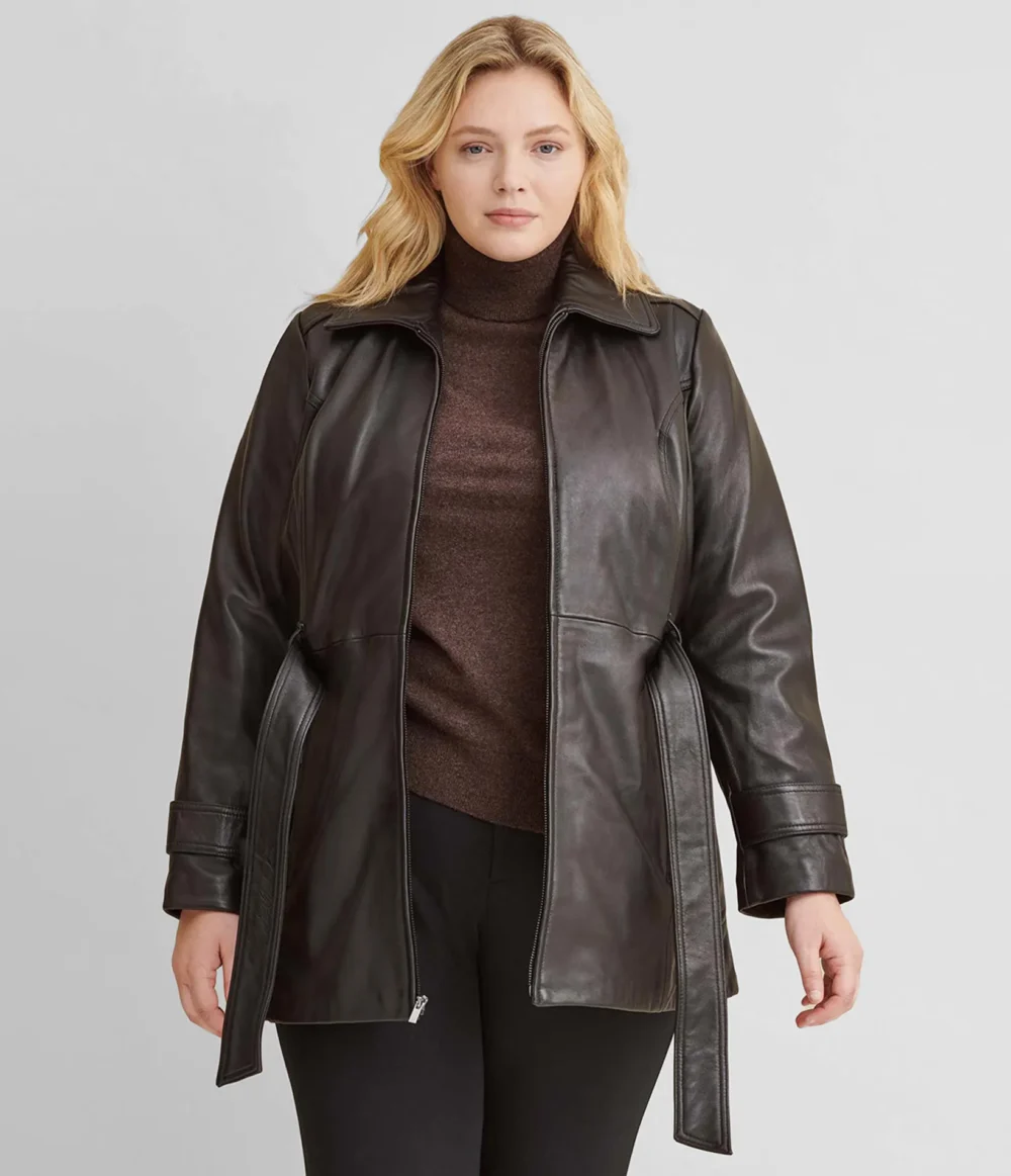 Plus Size Biker Jacket 4