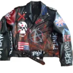 Punk Rock Biker Jacket