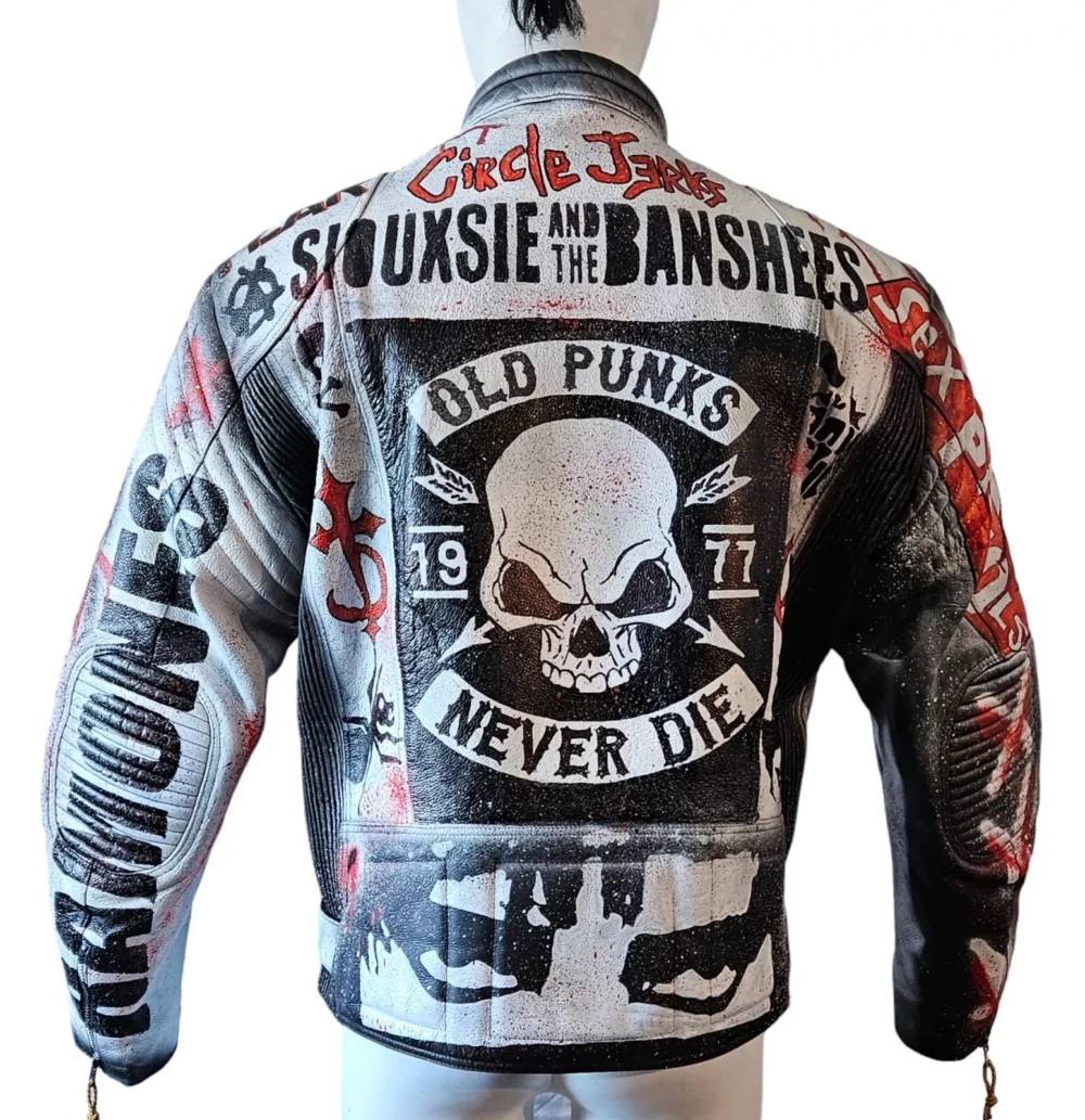 Punk Rock Motorcycle Jacket