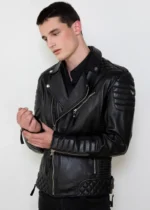 Quilted Biker Jacket