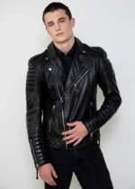 Quilted Biker Jacket 2