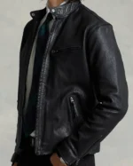 Ralph Lauren Cafe Racer Leather Jacket 3