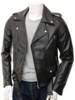 Real Leather Biker Jacket