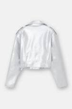 Silver Biker Jacket 2