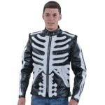 Skeleton Biker Jacket 3