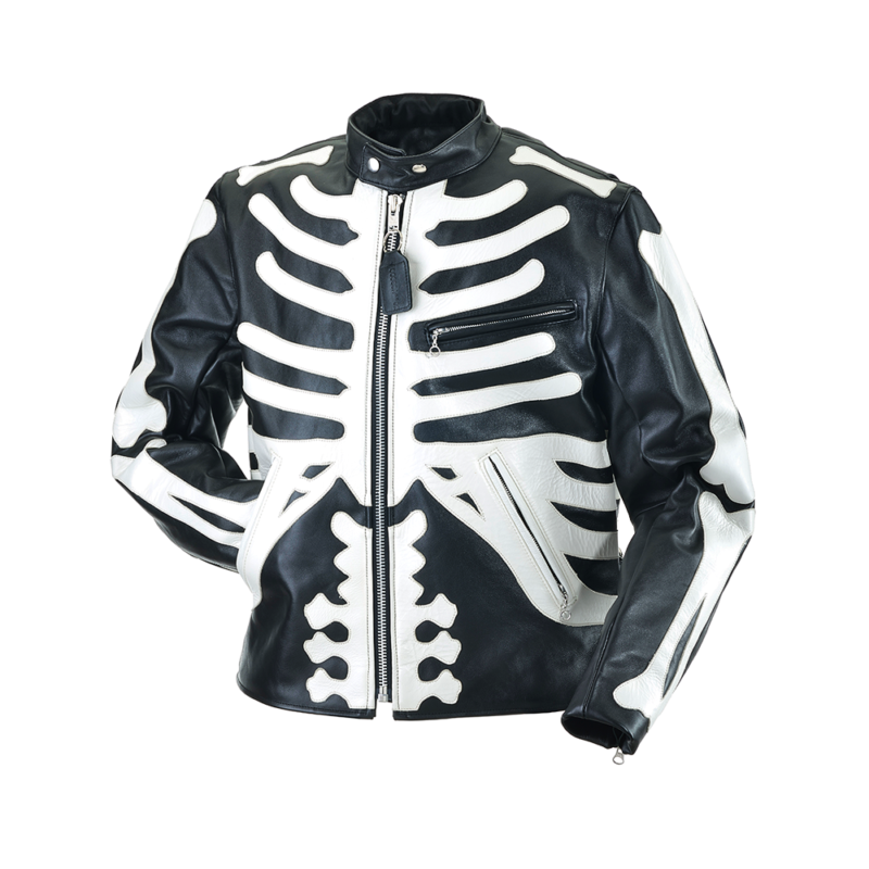 Skeleton Biker Jacket