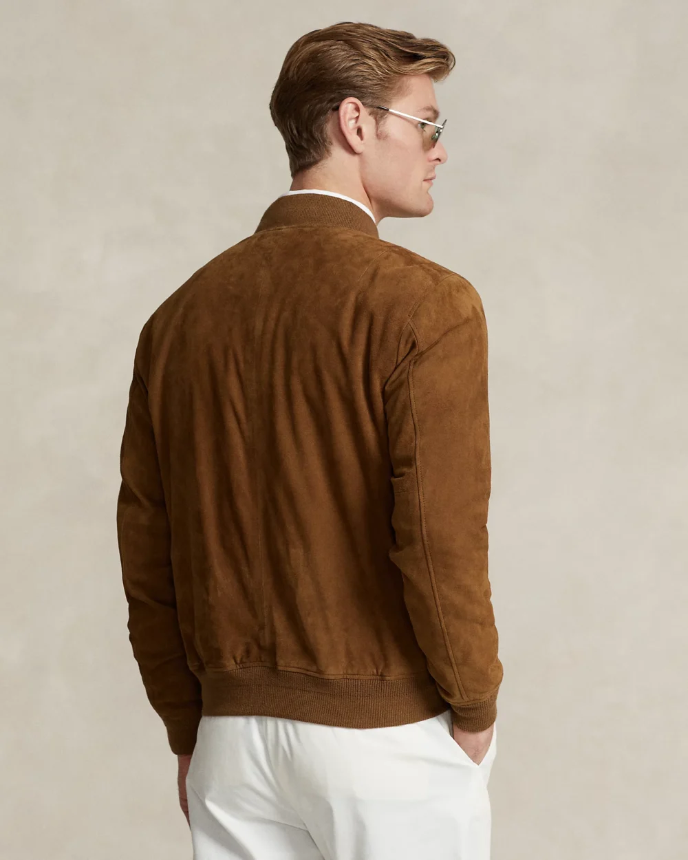 Suede Bomber jacket