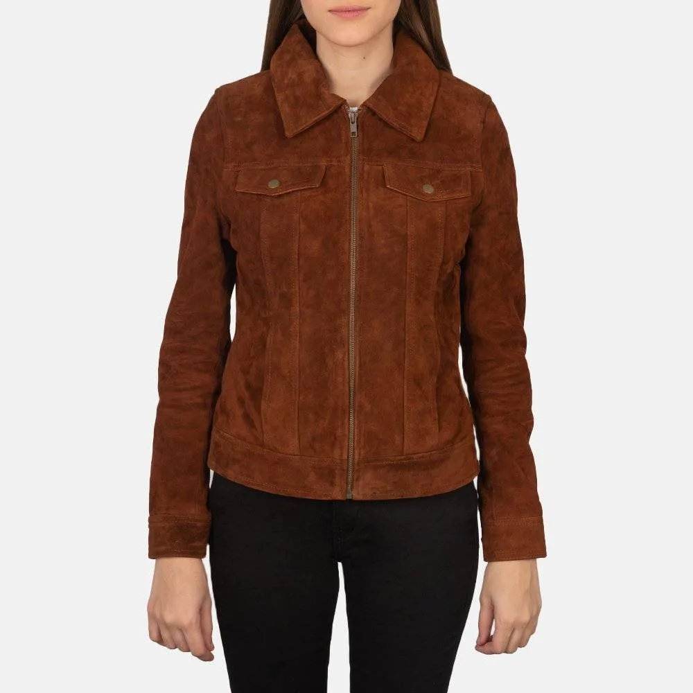 Suede Jacket Women