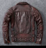 Vintage Biker Leather Jacket 4