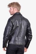 Vintage Leather Biker Jacket 3