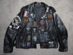 Vintage Punk Leather Jacket