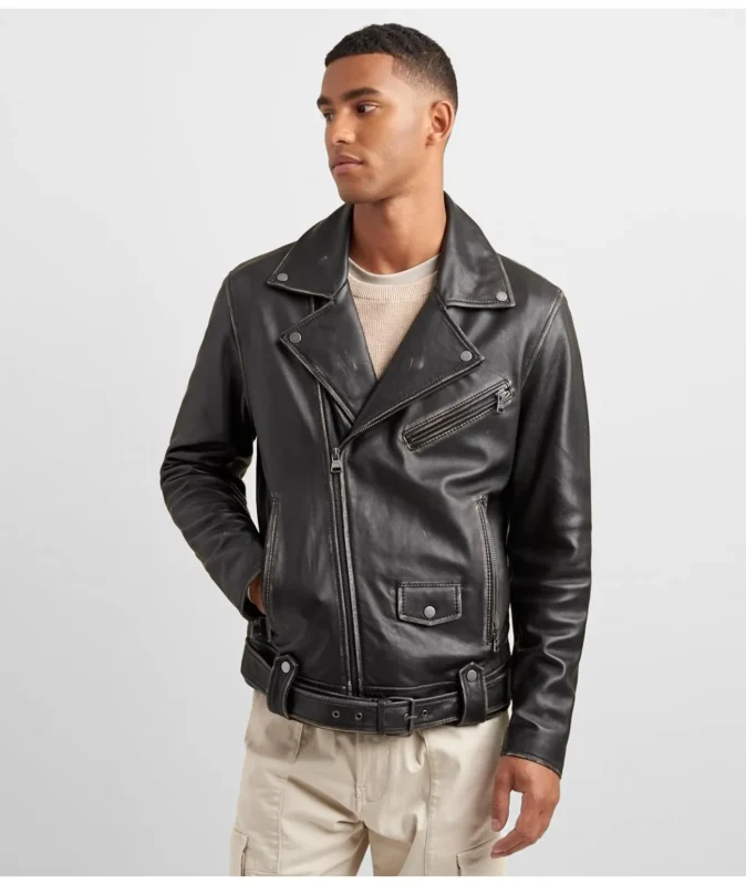 Wilson Leather Biker Jacket