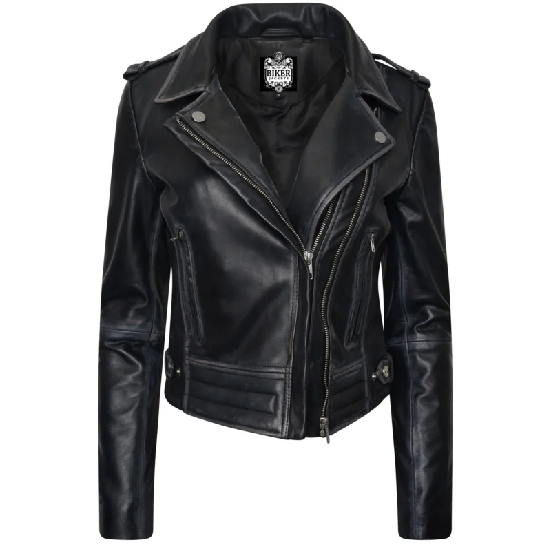 Women’s Biker Jacket Leather