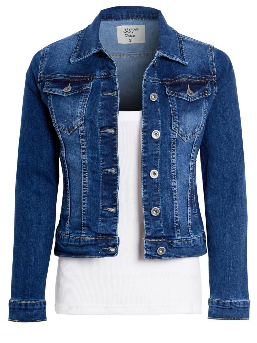 Womens Denim Jacket Fitted