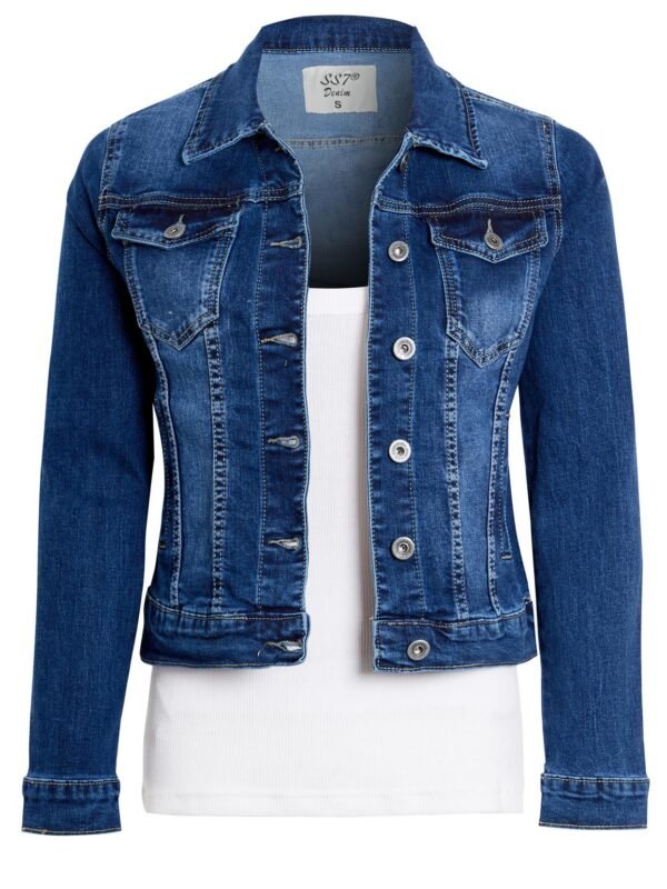 Womens Denim Jacket Fitted