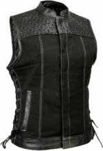 Women's Leather Vest