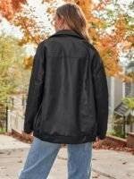 Womens Motorcycle Jacket Plus Size 3