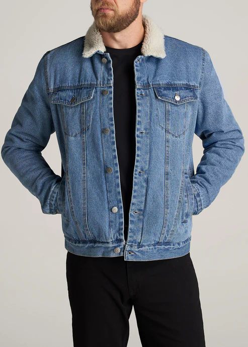 blue denim jacket for mens