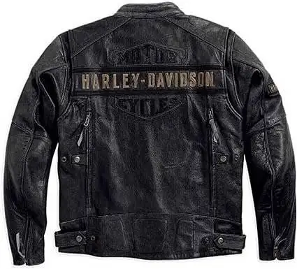 harley davidson leather jacket 2