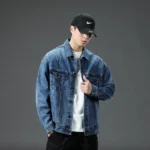 Lined Denim Jacket Mens 2