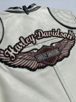 white harley davidson jacket 2