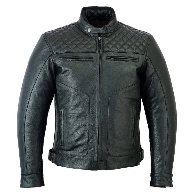 Armored Leather Motorcycle Jackets For Men