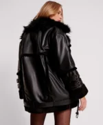 Aviator Jacket Faux Leather