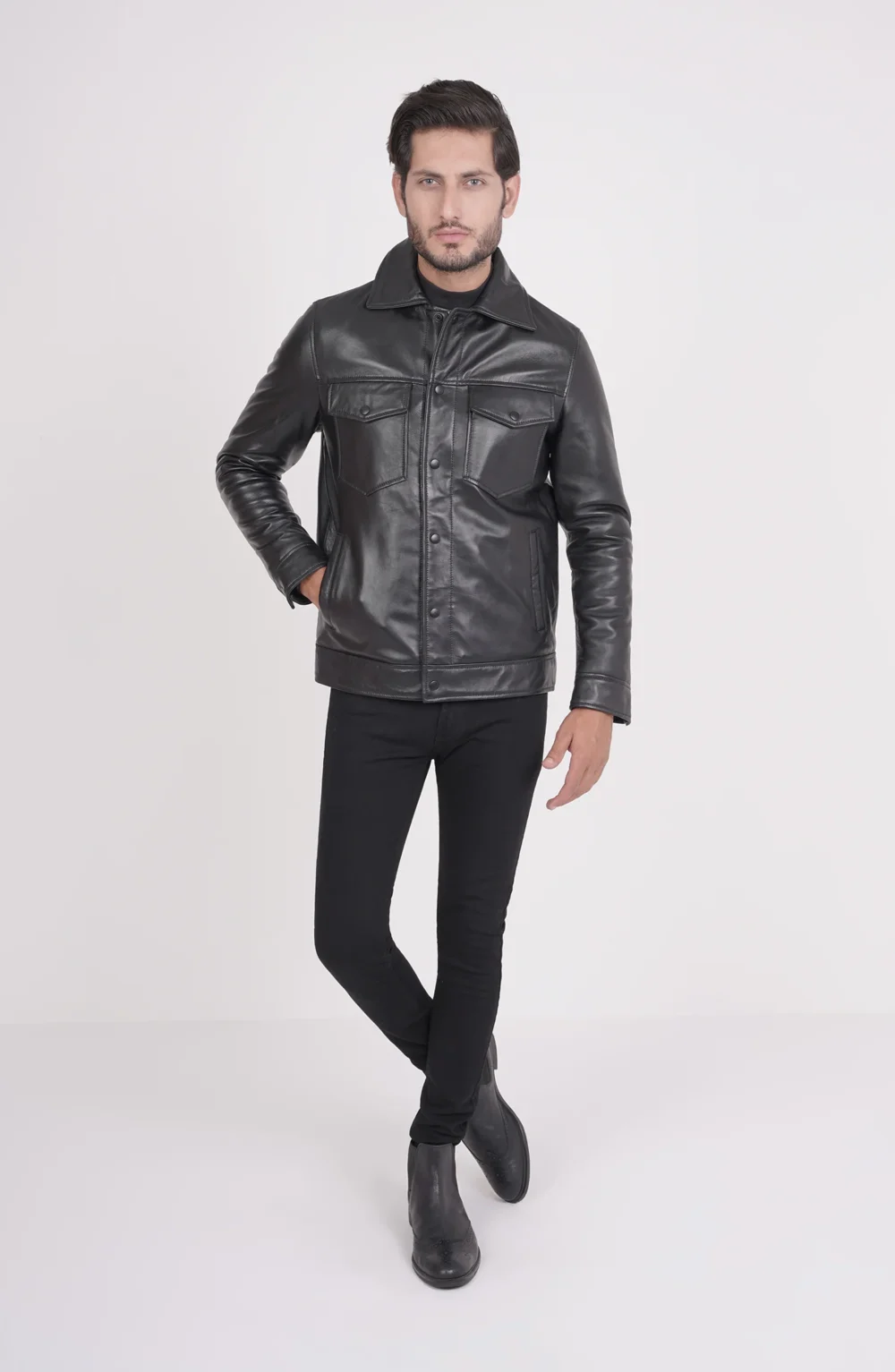 Aviator Leather Jacket