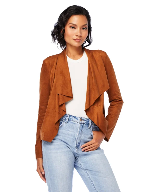 Bagatelle Faux Suede Jacket