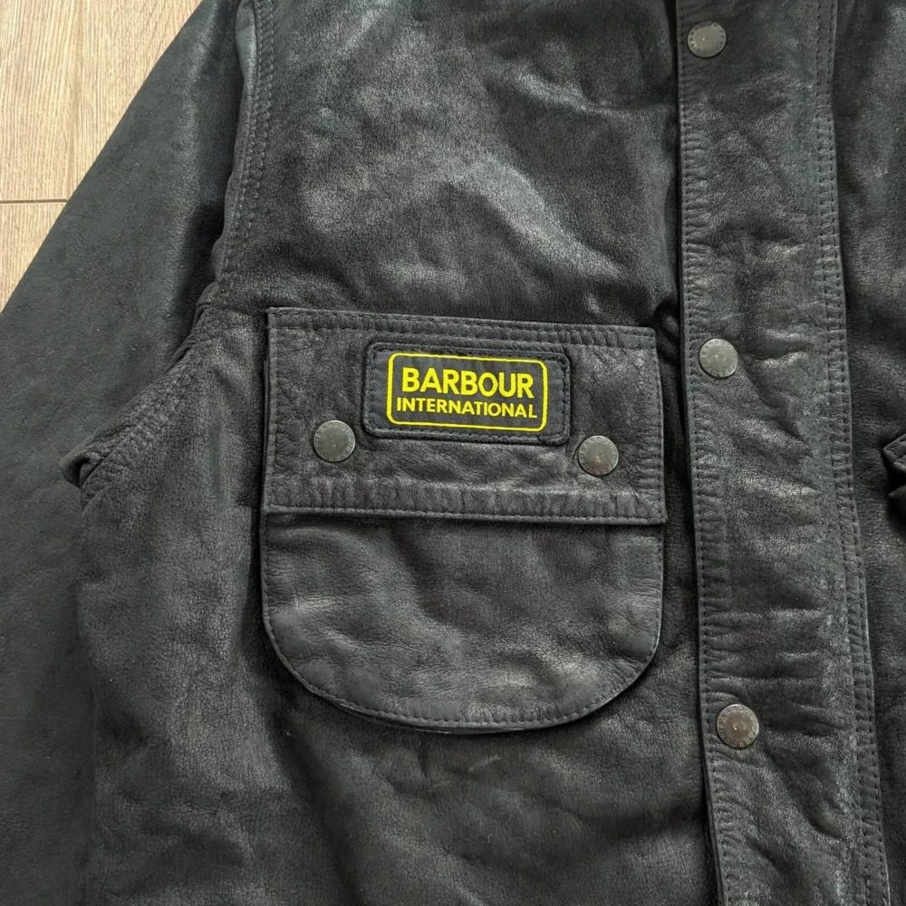 Barbour Leather Motorcycle Jacket 3