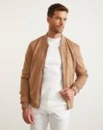 Beige Suede Jacket