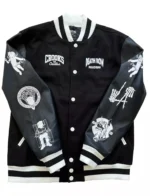 Black And White Varsity Jacket