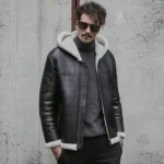 Black Sheepskin Jacket