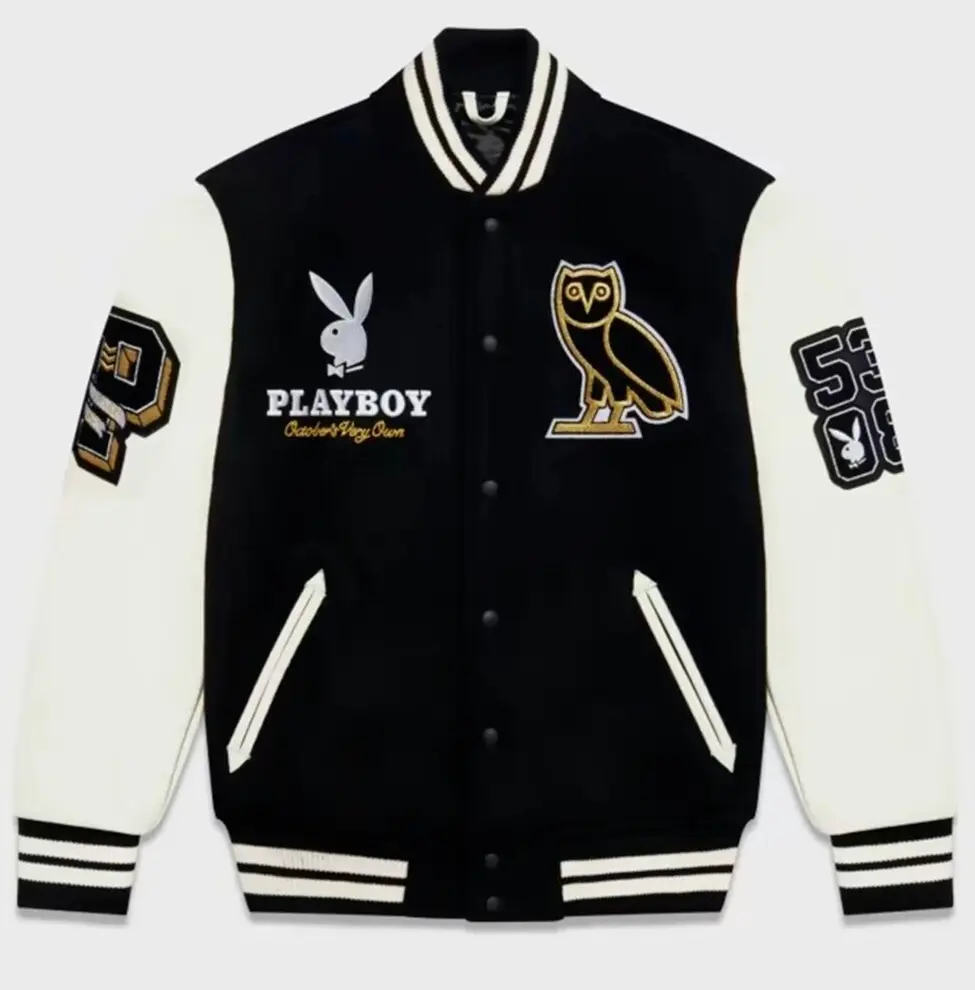 Black & White Varsity Jacket