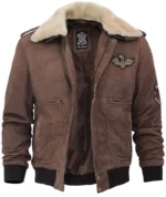 Brown Aviator Jacket