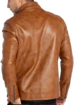 Brown Jacket Leather Motorcycle 3
