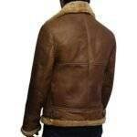 Brown Sheepskin Flying Jacket 2