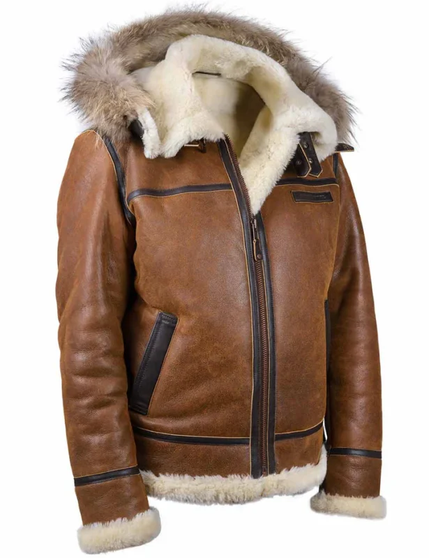 Brown Sheepskin Jacket