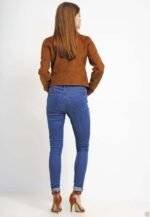 Brown Suede Jacket For Women 2