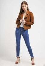 Brown Suede Jacket For Women 3