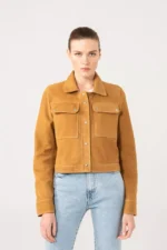 Camel Suede Jacket 2
